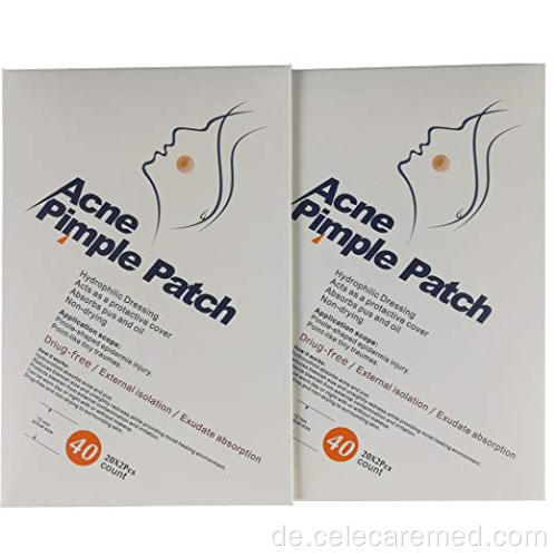 Anti -Akne -Patch -Hydrocolloid -Pickelfleckaufkleber